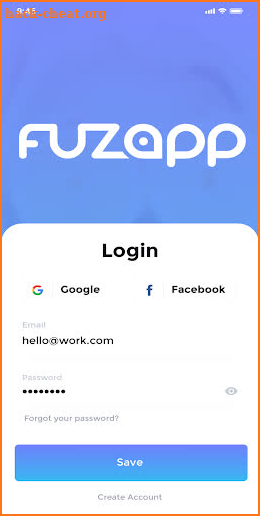 FuzApp screenshot