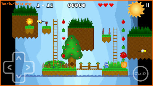Fuzzy's Adventure Island screenshot