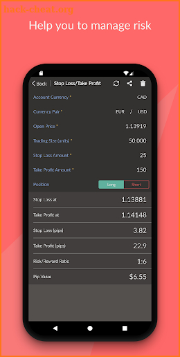 FX Calculators screenshot