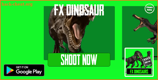 FX Dinosaurs for Shortfilms - FX Video Maker screenshot