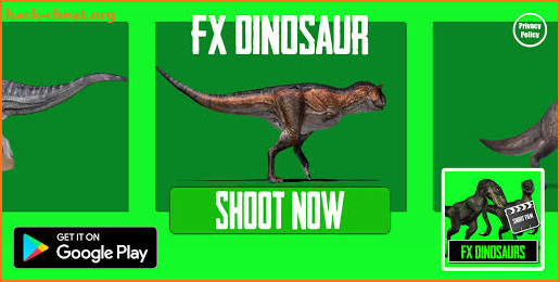 FX Dinosaurs for Shortfilms - FX Video Maker screenshot