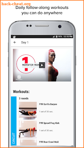 FYR: Hannah Eden's 30-day Fitness Plan screenshot