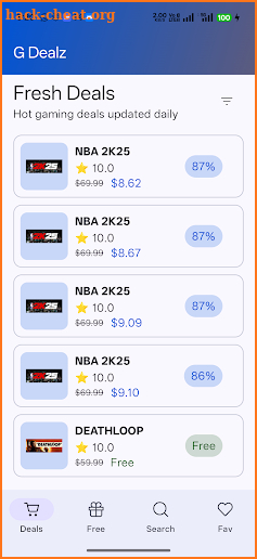 G Dealz screenshot