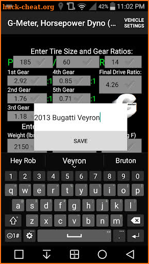 G-Meter, GPS Torque & Hp Dyno screenshot