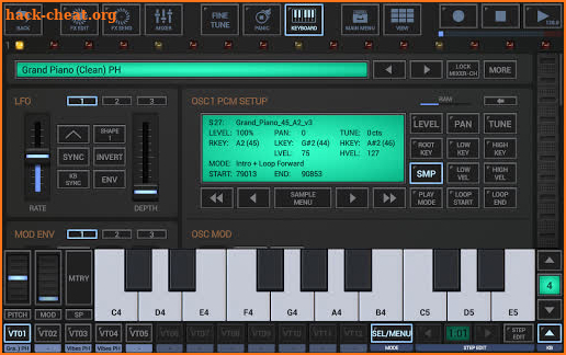 G-Stomper VA-Beast Synthesizer screenshot