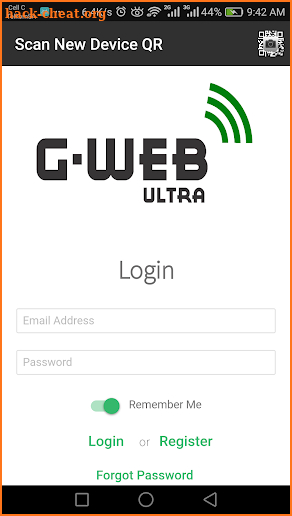 G-WEB ULTRA screenshot