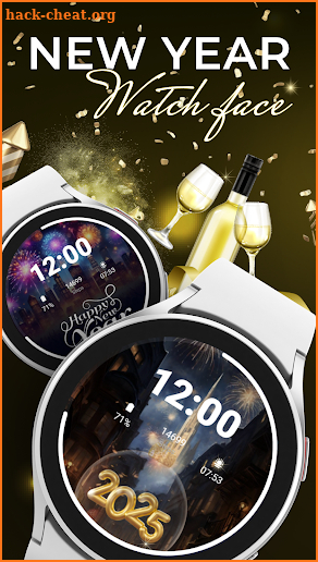 G061 Happy New year 2025 Watch screenshot