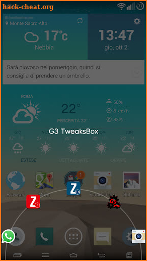 G3 TweaksBox screenshot
