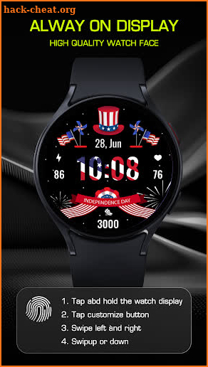 G40 Independence Day WatchFace screenshot