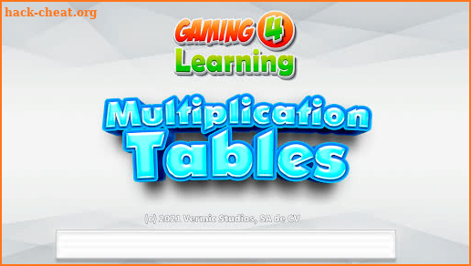 G4L - Multiplication Tables screenshot