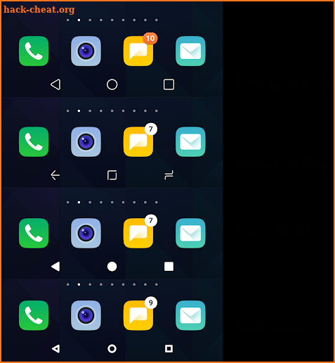 G7 Black Theme for LG V30 & G6 Oreo screenshot