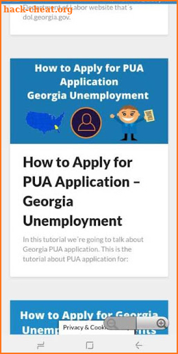 Ga Unemployment App screenshot