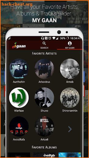 GAAN: Bangla Music Streaming screenshot