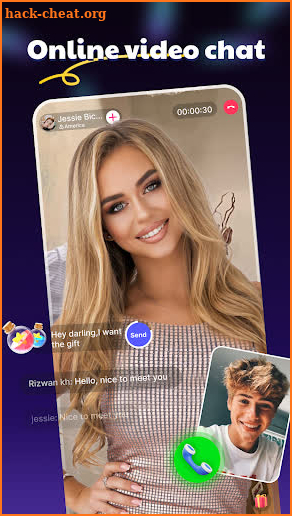 Gabbio-Video call & chat room screenshot