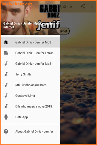 Gabriel Diniz - Jenifer Mp3 Letras  Sem Internet screenshot
