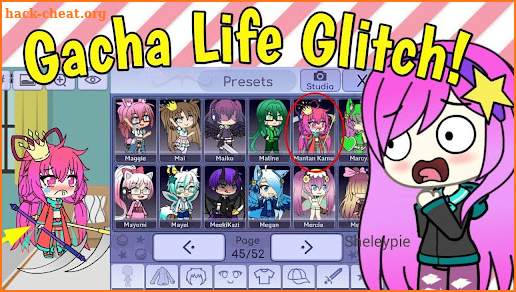 Gacha Glitch Club Game Tips screenshot