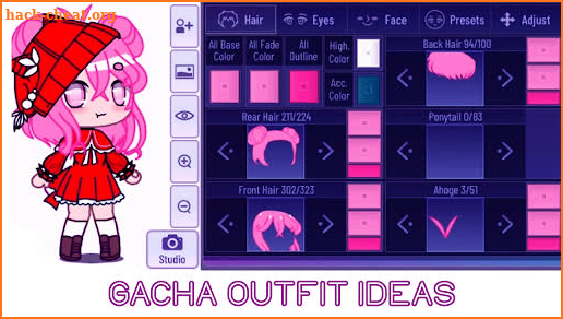 Gacha Life Club Outfit Ideas screenshot