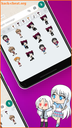 Gacha Life Stickers: Anime Stickers For WhatsApp screenshot