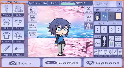 Gacha Moe Sakura Mod screenshot