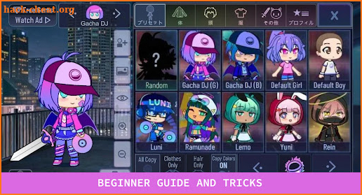 Gacha Neon Club Tips & Trik screenshot
