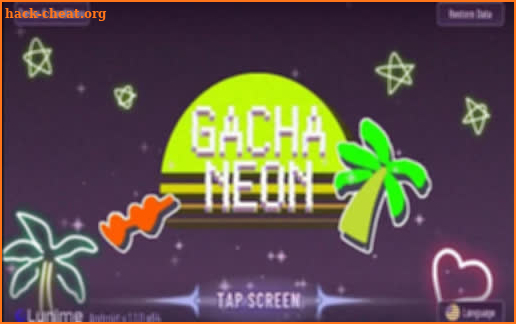 : Gacha Neon Tips TalkStart screenshot