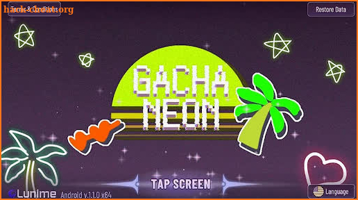 Gacha Neon Tips TalkStart screenshot