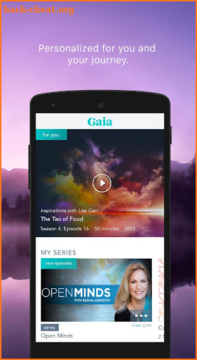 Gaia for Android TV screenshot