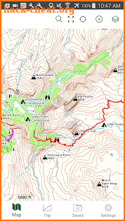 Gaia GPS: Hiking Maps, Topo Maps, Hike App screenshot
