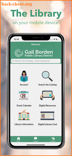 Gail Borden Library screenshot