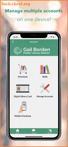 Gail Borden Library screenshot