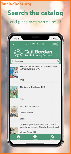 Gail Borden Library screenshot