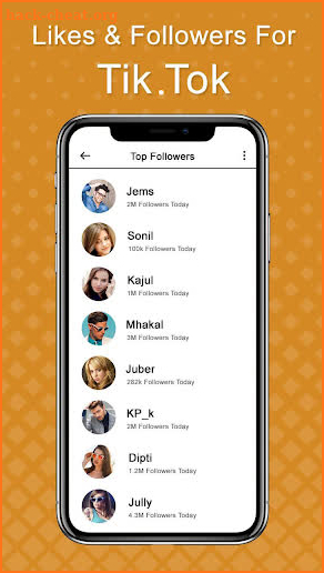 Gain Fans Get Likes and Followers for TikTok Free screenshot
