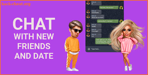 Galachat: Avatars & Chat Rooms screenshot