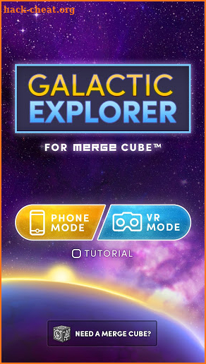 Galactic Explorer for MERGE Cube screenshot