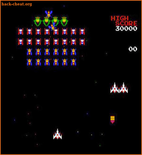 Galaga, Arcade screenshot