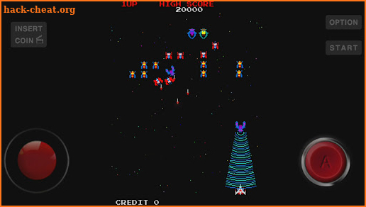 Galaga arcade screenshot