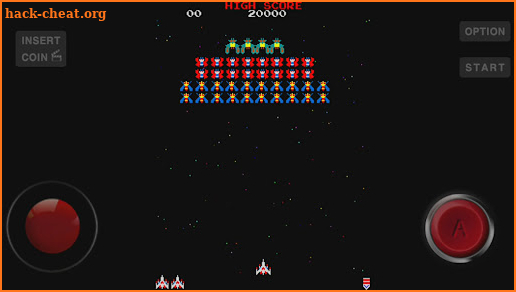 Galaga arcade screenshot