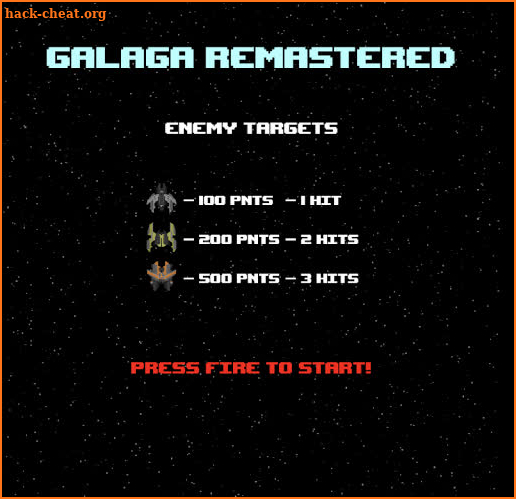 Galaga Remastered screenshot