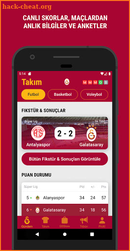 Galatasaray screenshot