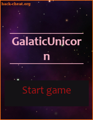 Galaticorn screenshot