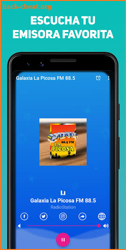 Galaxia La Picosa FM 88.5 screenshot