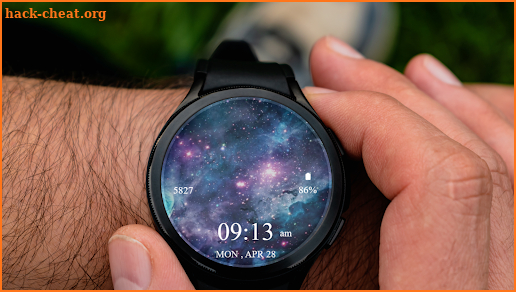 Galaxy 3D Watch Face screenshot