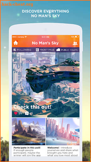 Galaxy Amino for No Man's Sky screenshot