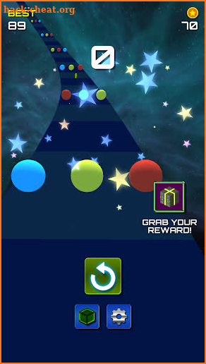 Galaxy balls : Color Amaze Balls screenshot