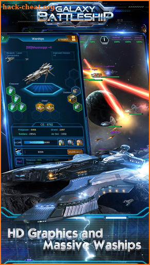 Galaxy Battleship screenshot