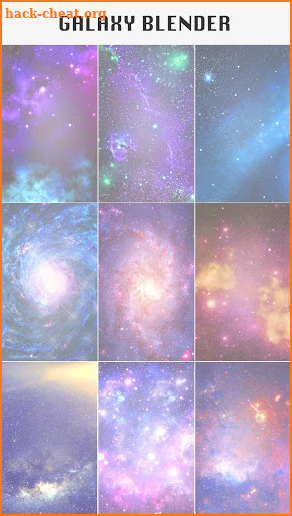 Galaxy Blender Camera Effects screenshot