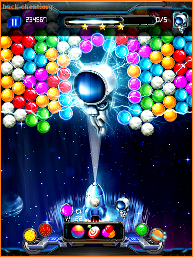 Galaxy Bubble Shooter Space Pop screenshot
