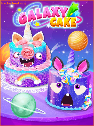 Galaxy Cake - Sweet Cake Desserts Maker screenshot