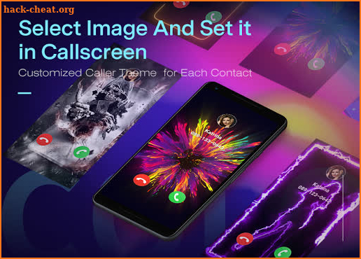 Galaxy Color Call ---- Call Flash Pro screenshot