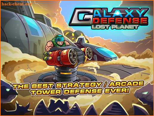 Galaxy defense: Lost planet screenshot